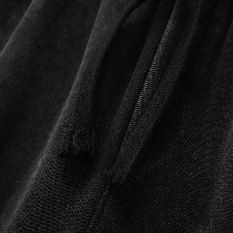 Pantaloni della tuta da uomo in cotone effetto délavé - vestibilità comoda