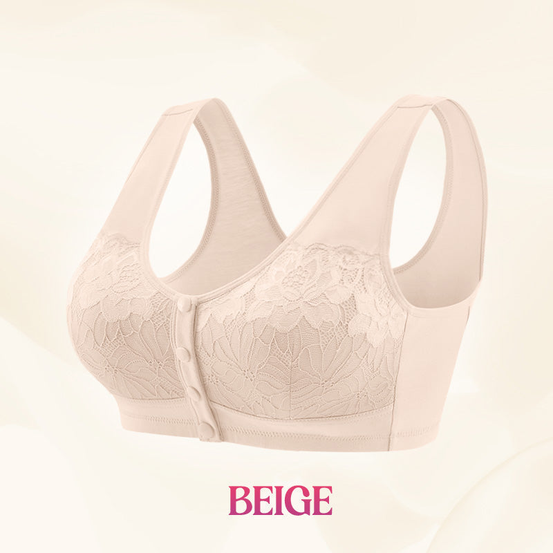 GRANDE PROMOTION Soutien-gorge sculptant confortable sans armatures à fermeture frontale
