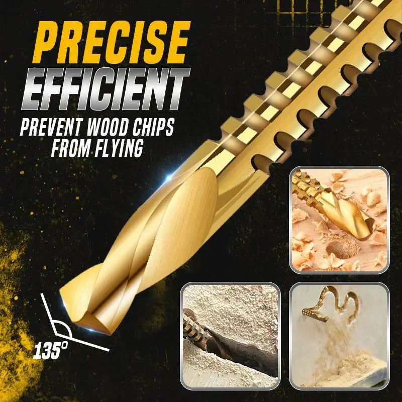 Juego de brocas helicoidales, accesorios para herramientas eléctricas (6 piezas)