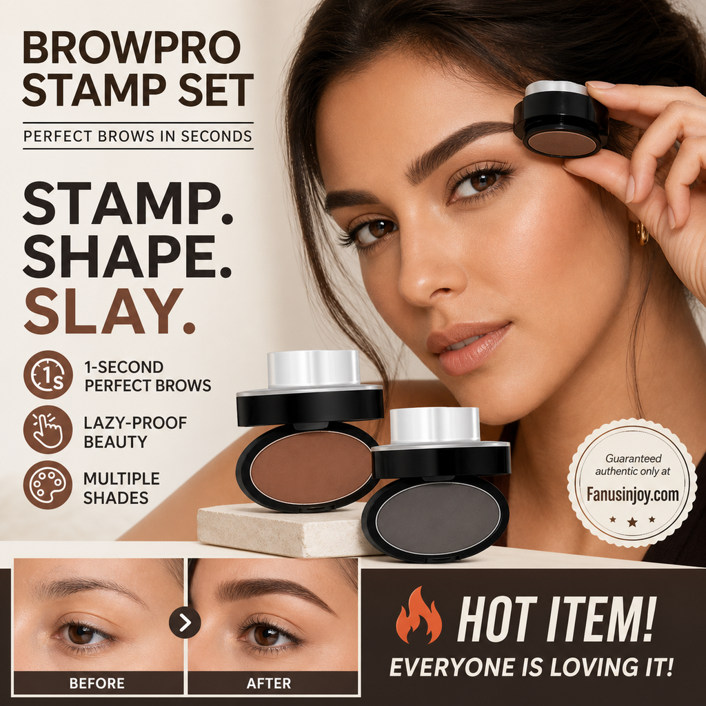 Free Eyebrow Stamp Powder ¨C Press & Go, Perfect Brows in Seconds