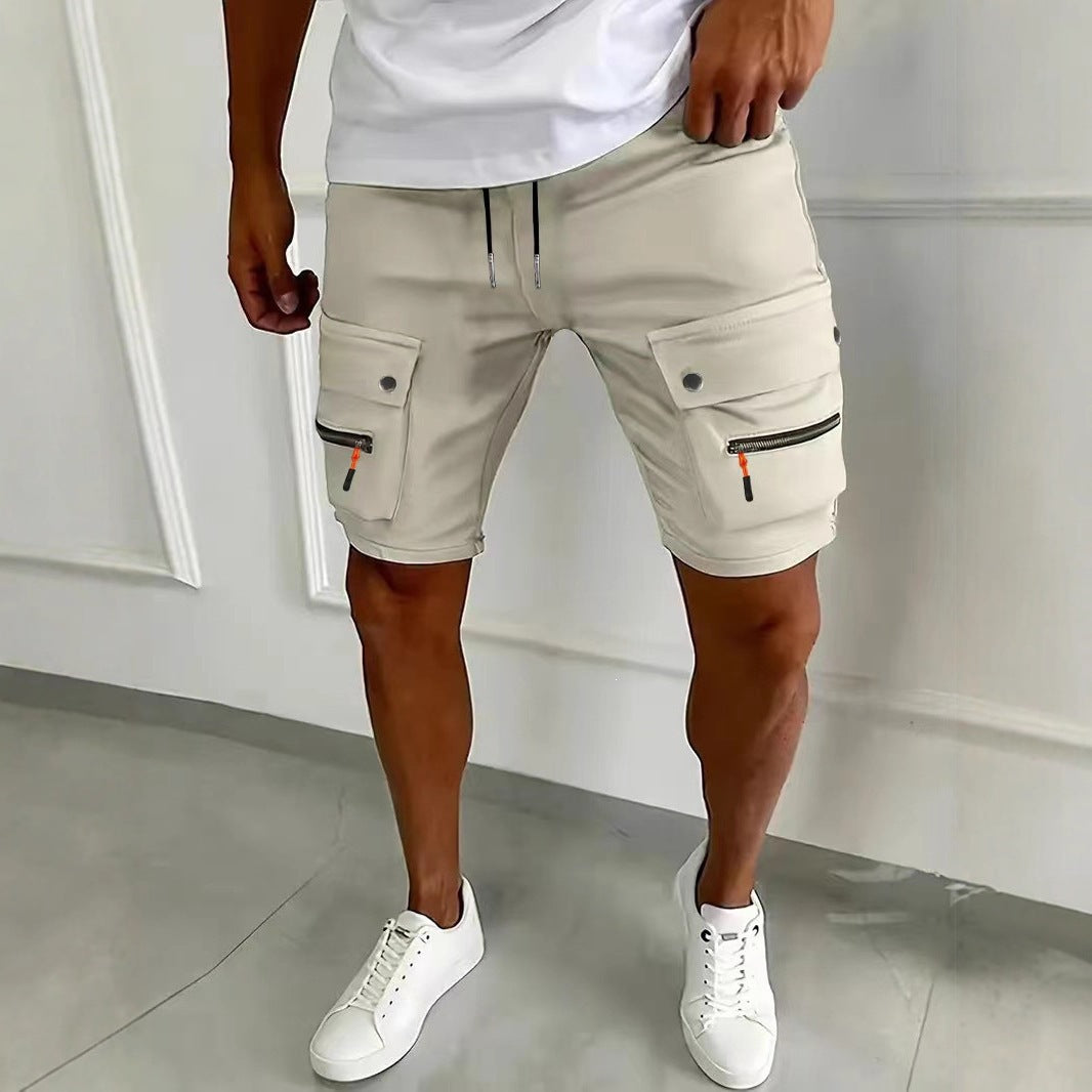 Short cargo polyvalent pour homme