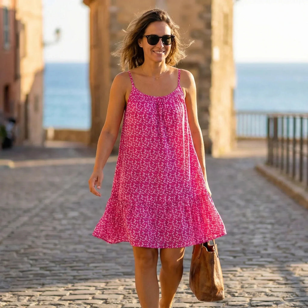 Floral Printed Camisole Dress