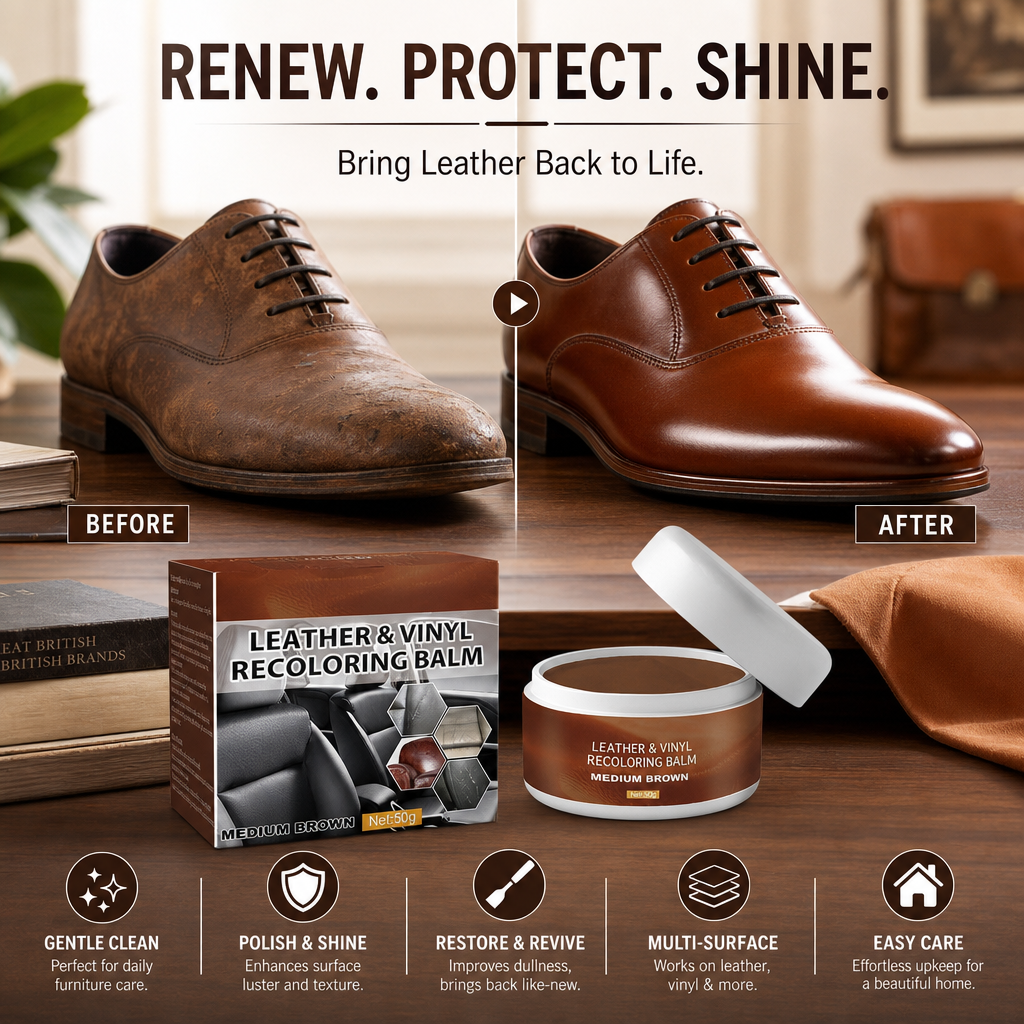 Free Leather Repair Paste for Sofas, Car Seats & Furniture