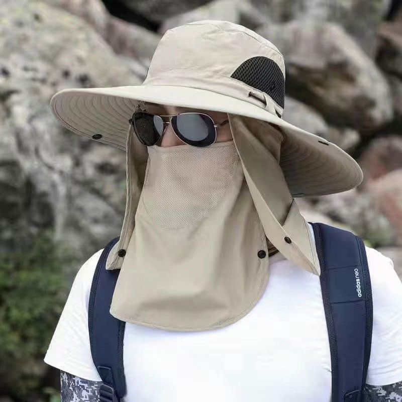 Sombrero de sol de verano para montañismo al aire libre