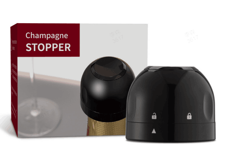 Tappi per vino, birra e champagne in omaggio, sigillati con silicone