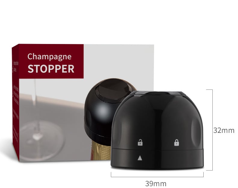 Tappi per vino, birra e champagne in omaggio, sigillati con silicone
