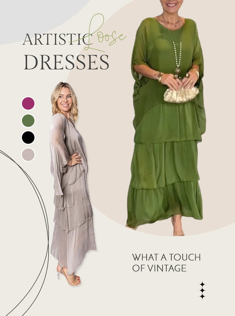 Now Artistic Style Loose Dress