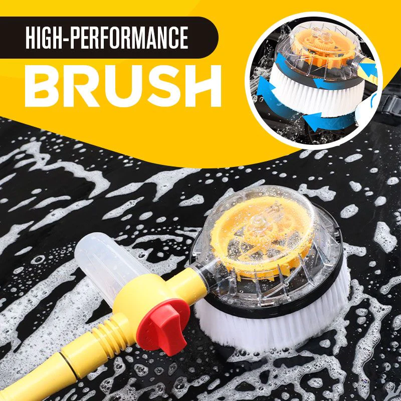 Brosse de lavage pour voiture rétractable à rotation automatique