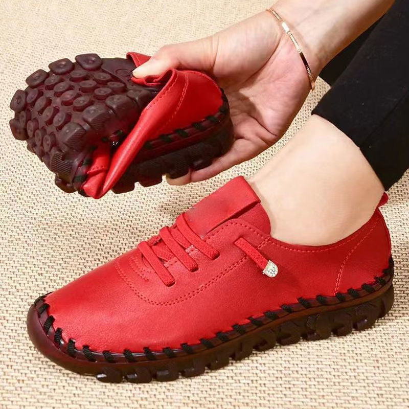 Comfortabele platte damesschoenen met zachte zool