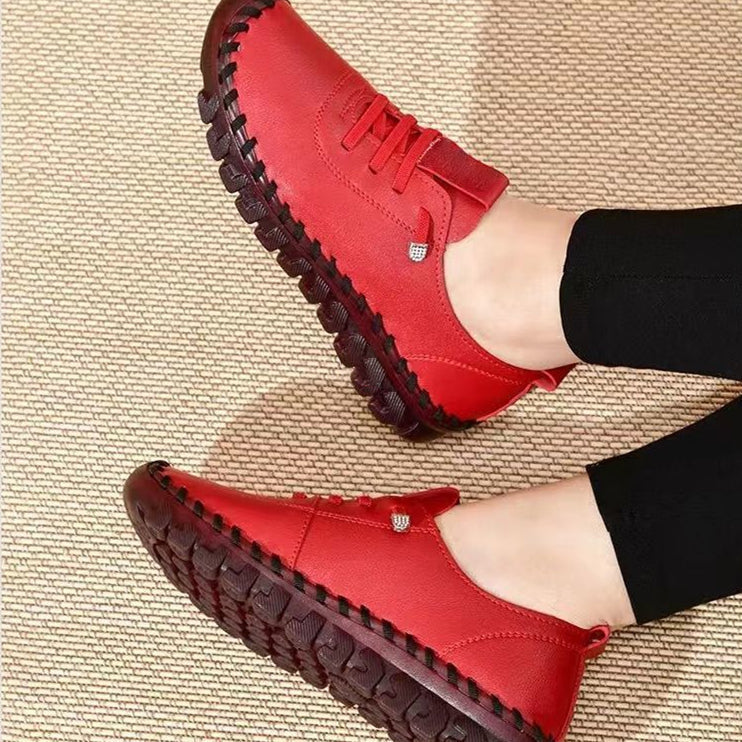Comfortabele platte damesschoenen met zachte zool