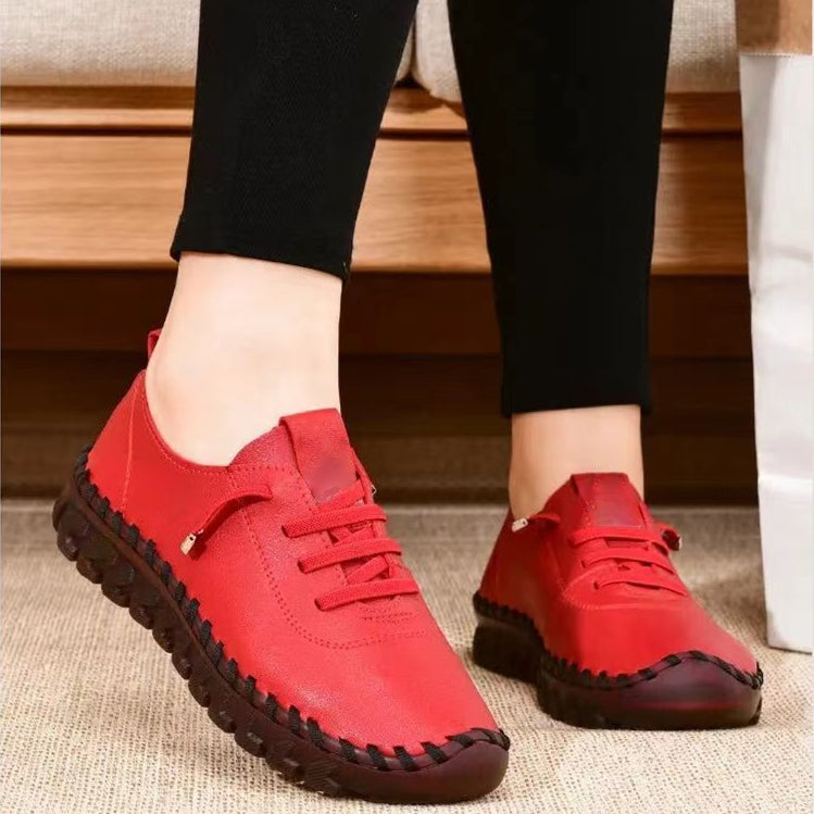 Comfortabele platte damesschoenen met zachte zool