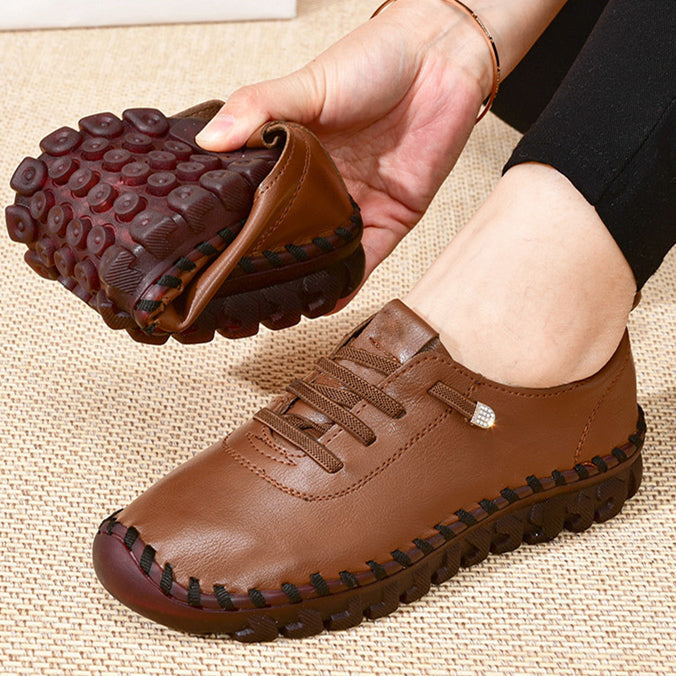 Comfortabele platte damesschoenen met zachte zool