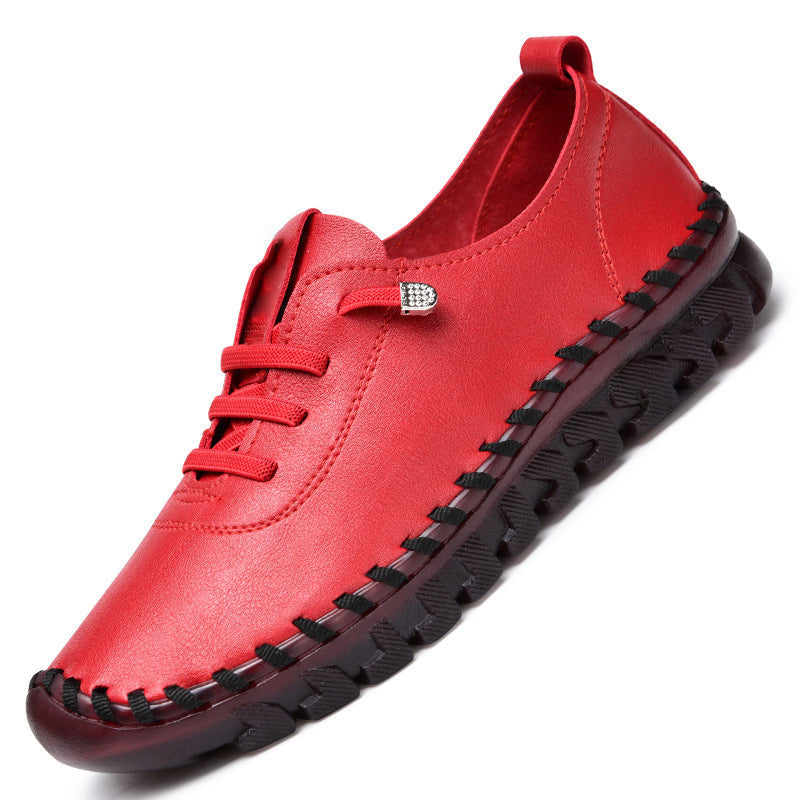 Comfortabele platte damesschoenen met zachte zool