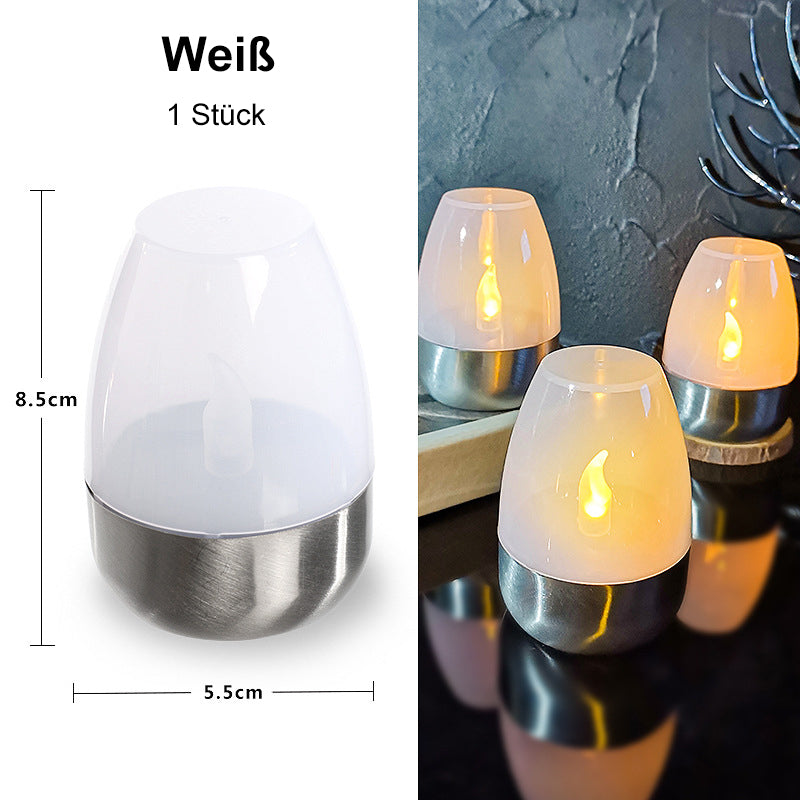 Lámpara de vela LED alimentada por energía solar