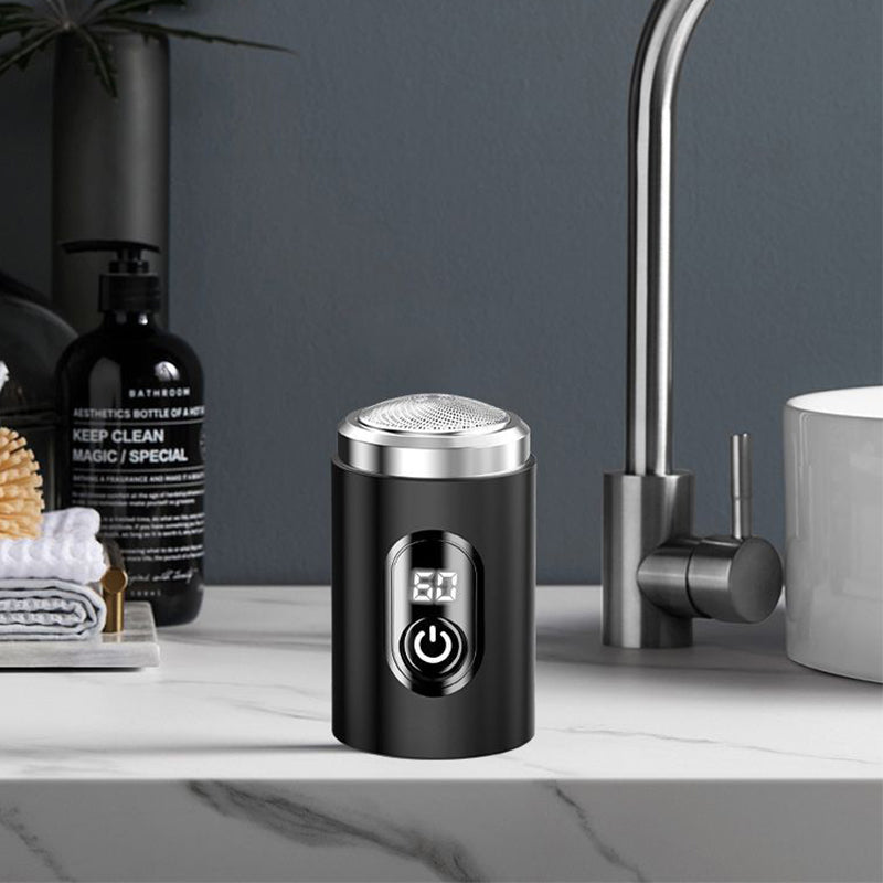 Rasoir rechargeable mini-portable 2026 avec affichage numérique