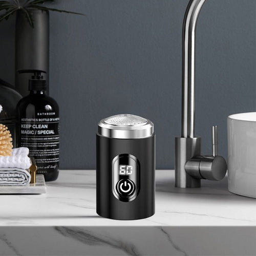 Rasoir rechargeable mini-portable 2026 avec affichage numérique