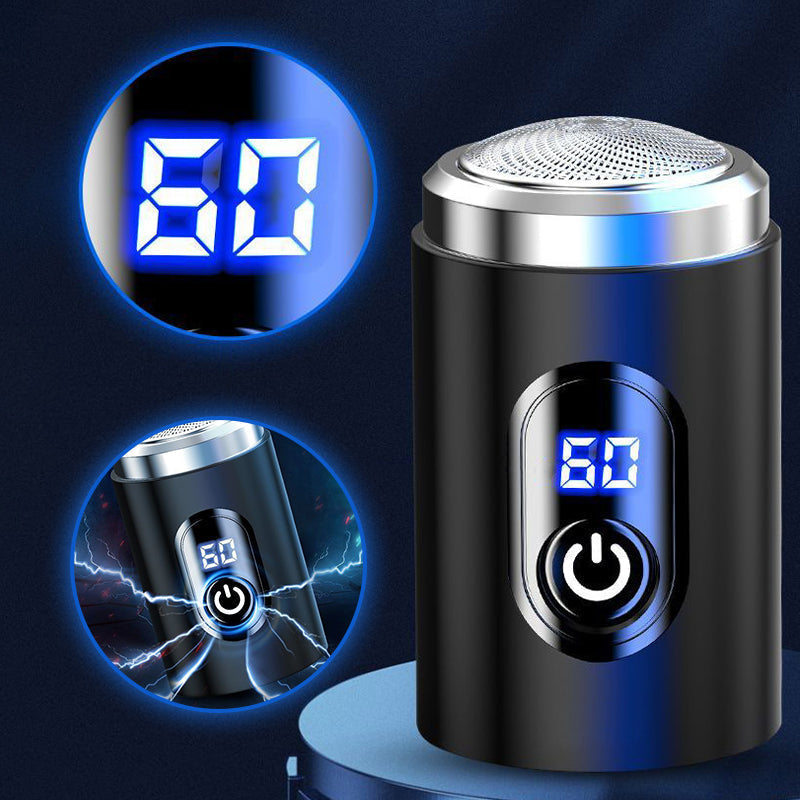 Rasoir rechargeable mini-portable 2026 avec affichage numérique