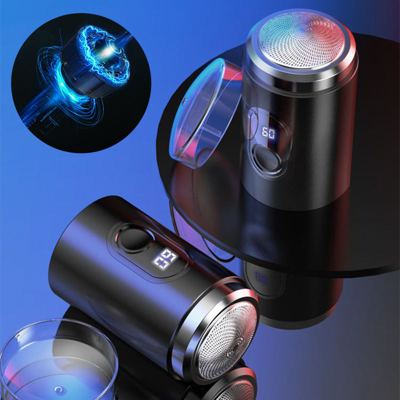 Rasoir rechargeable mini-portable 2026 avec affichage numérique