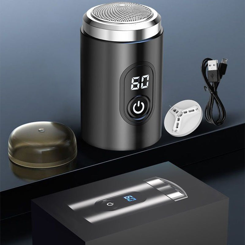 Rasoir rechargeable mini-portable 2026 avec affichage numérique