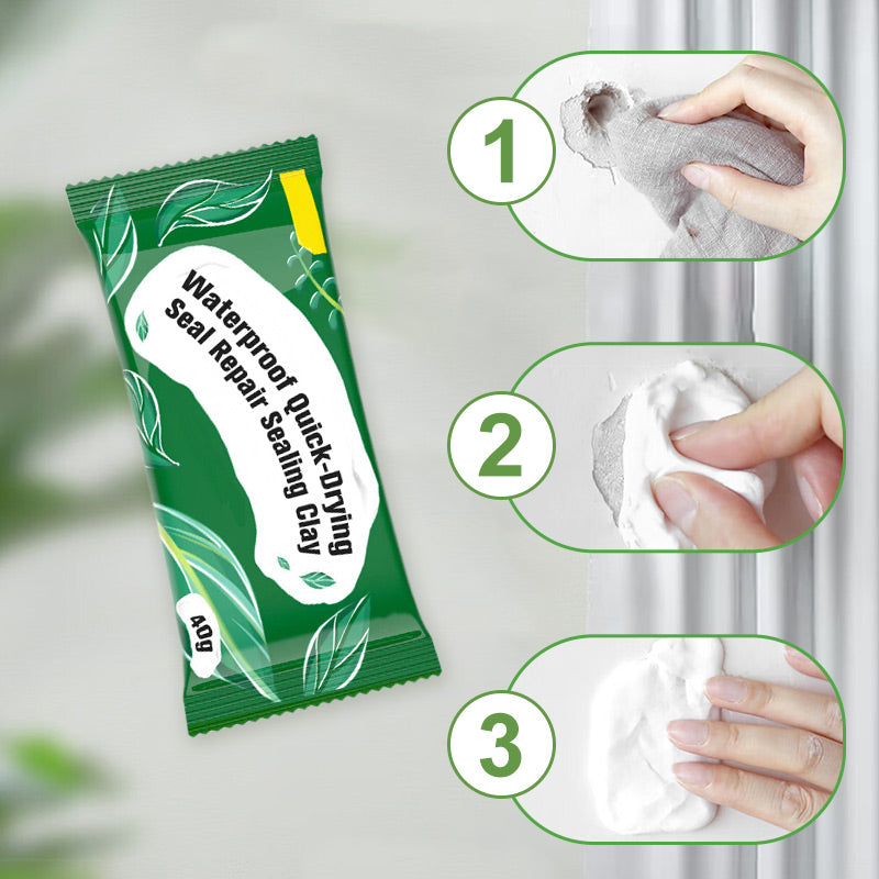 Snelhardende afdichtingsklei ¨C waterdicht en sterk | repareer gaten, scheuren en lekkages direct