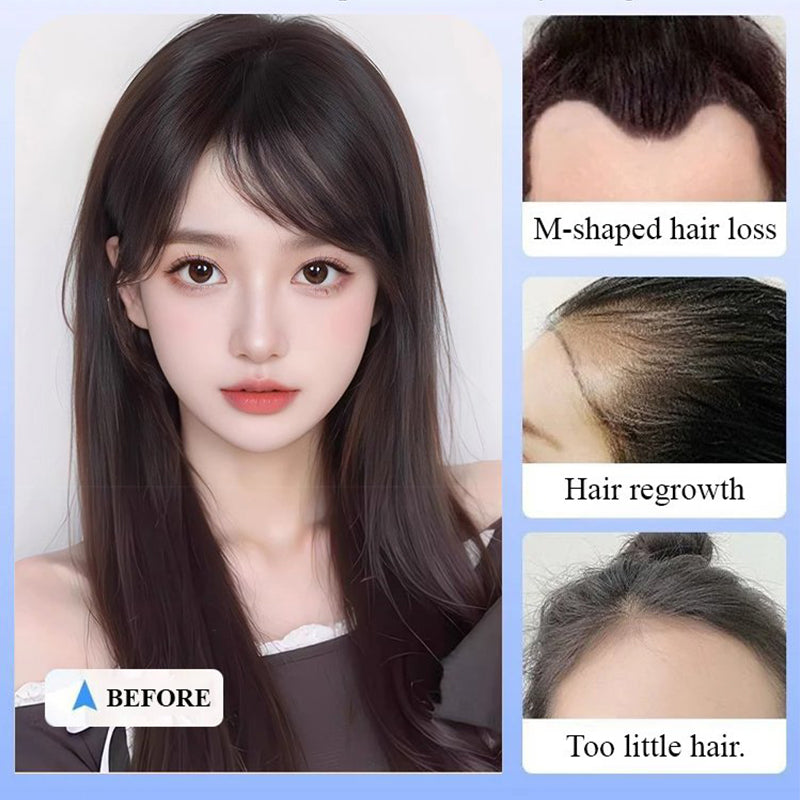Seamless Clip-on French Bangs Wig( )