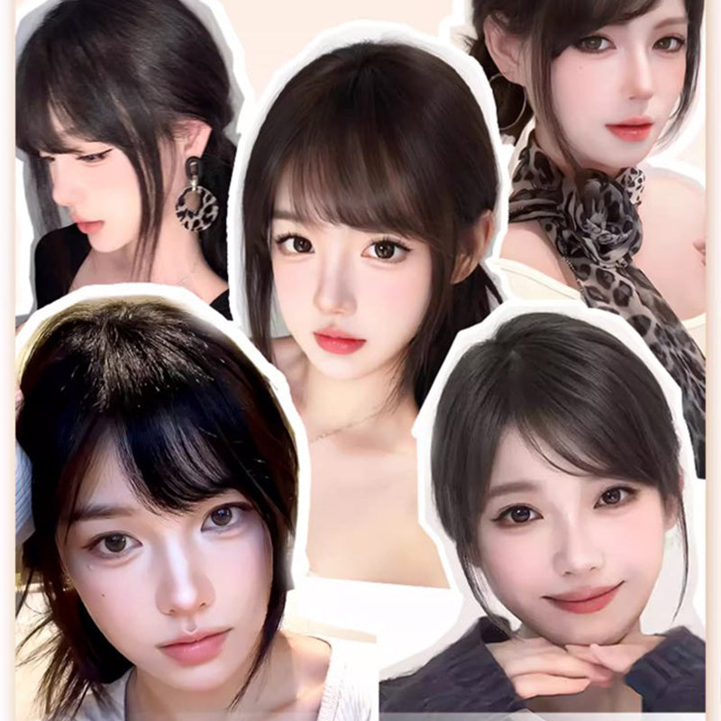 Seamless Clip-on French Bangs Wig( )