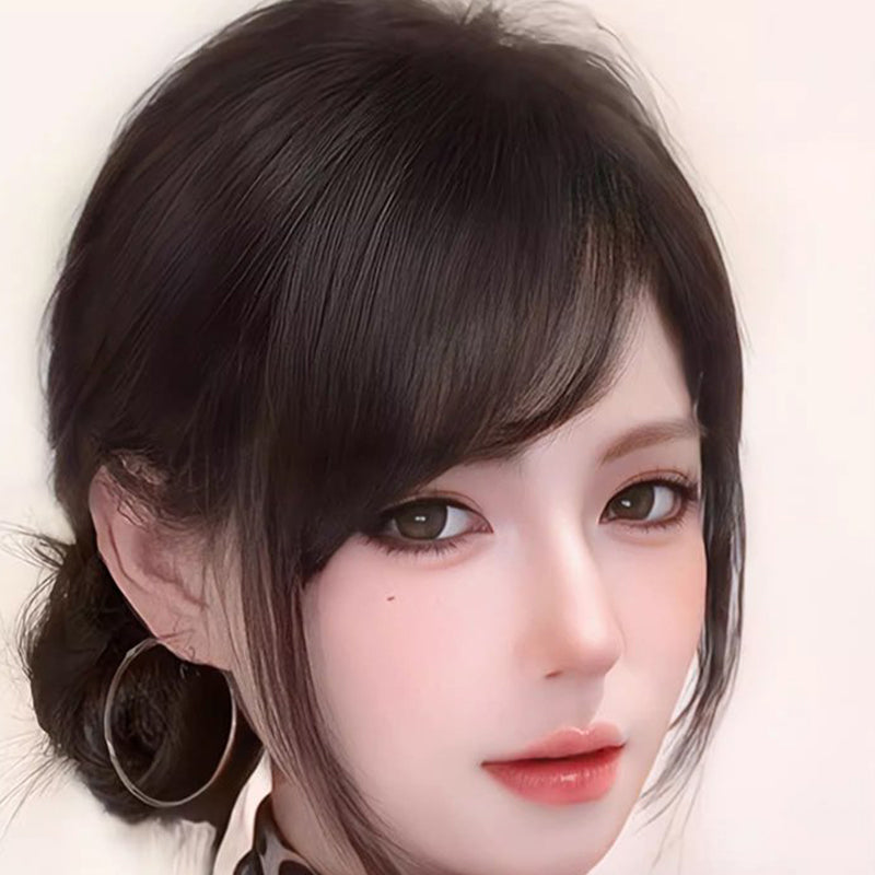 Seamless Clip-on French Bangs Wig( )