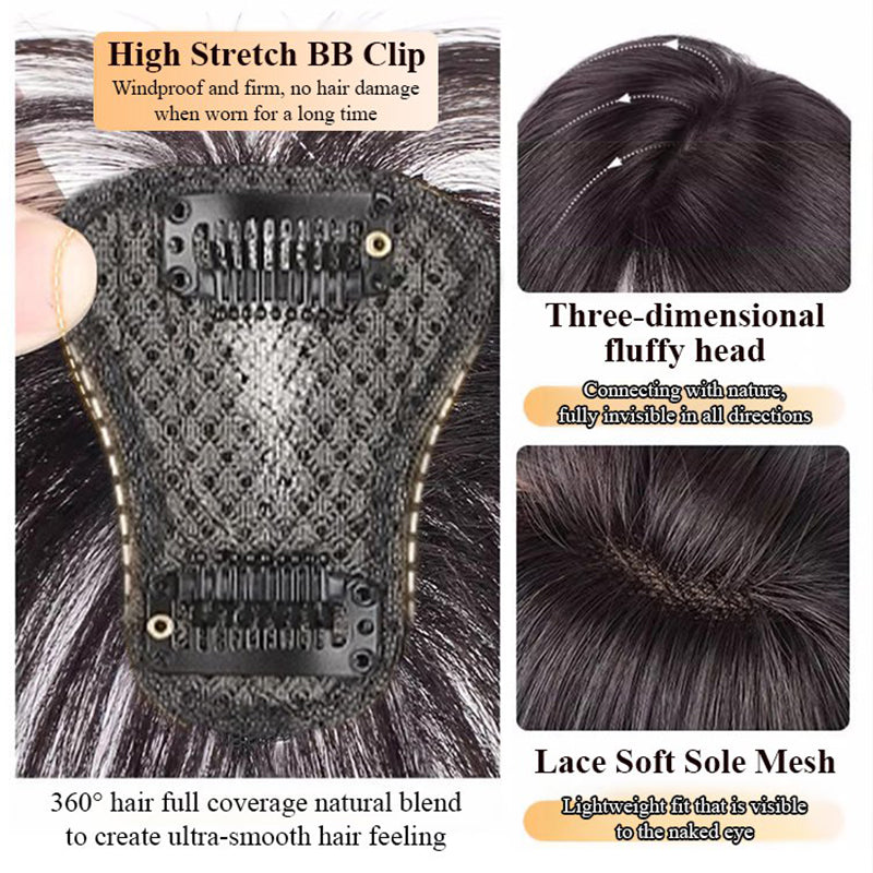 Seamless Clip-on French Bangs Wig( )