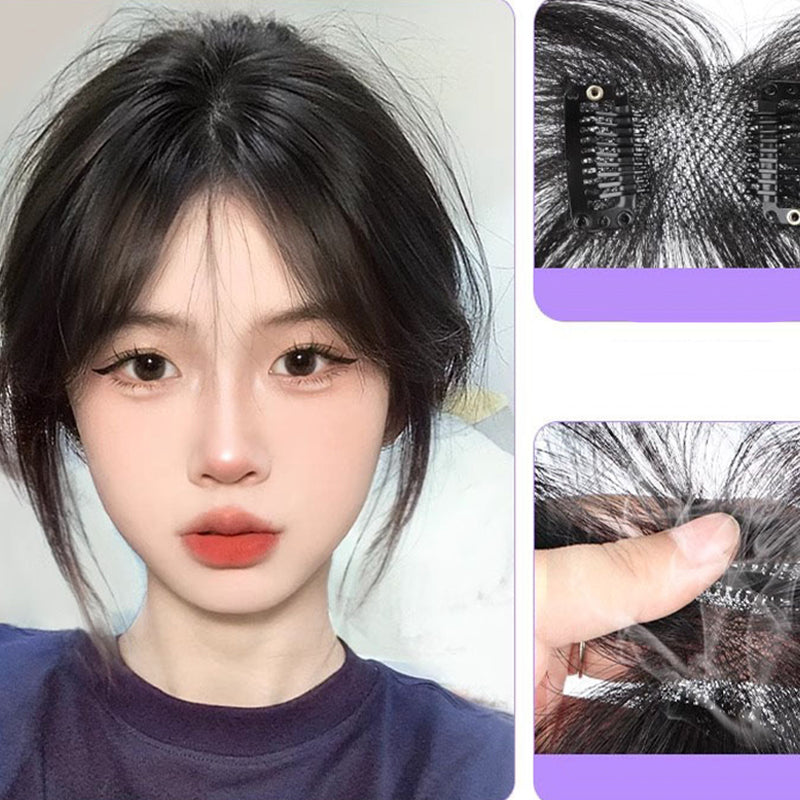 Seamless Clip-on French Bangs Wig( )