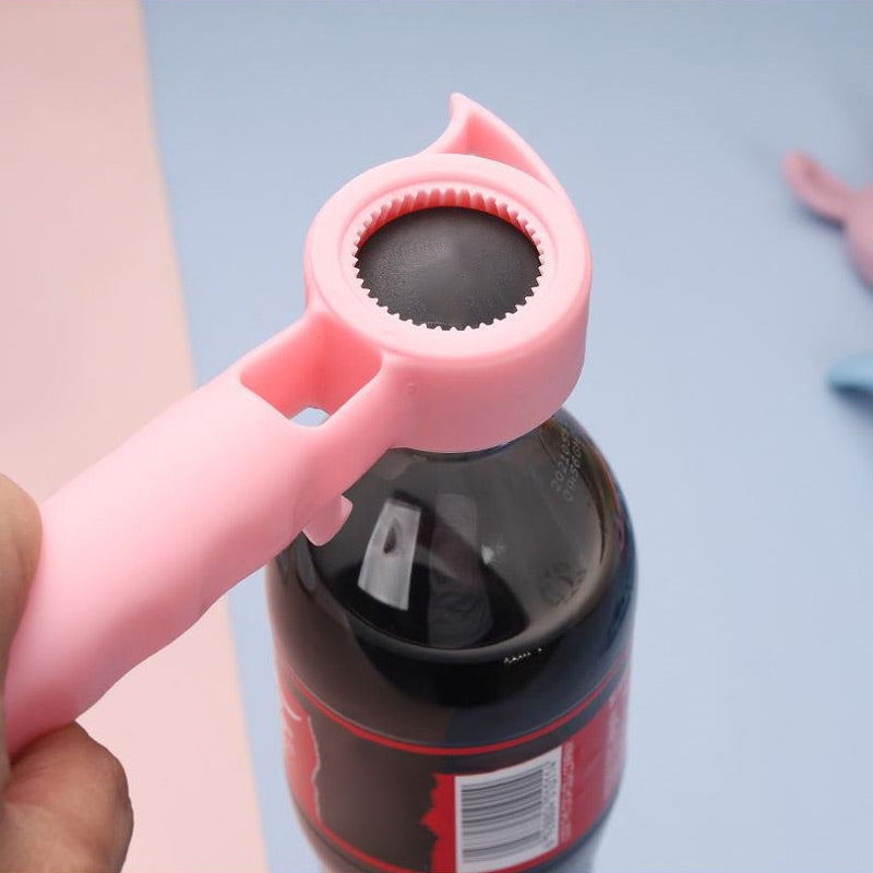 Gratis 4-in-1 bierflesopener ¨C ligt prettig in de hand, eenvoudig te openen