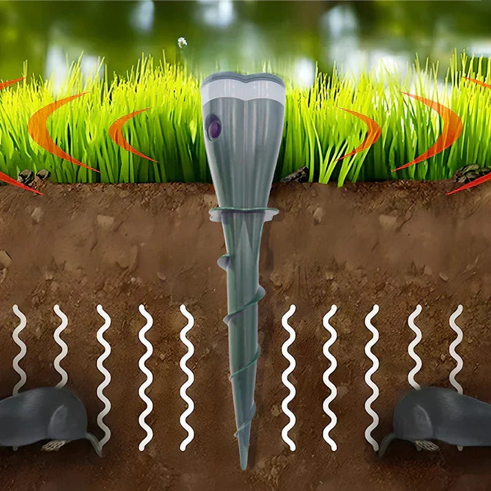 Solar Powered Waterproof Animal Repellent