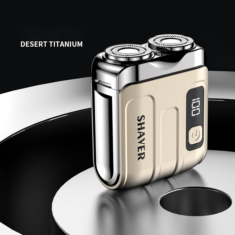 Mini rasoir électrique portable pour homme ¨C compact et rechargeable