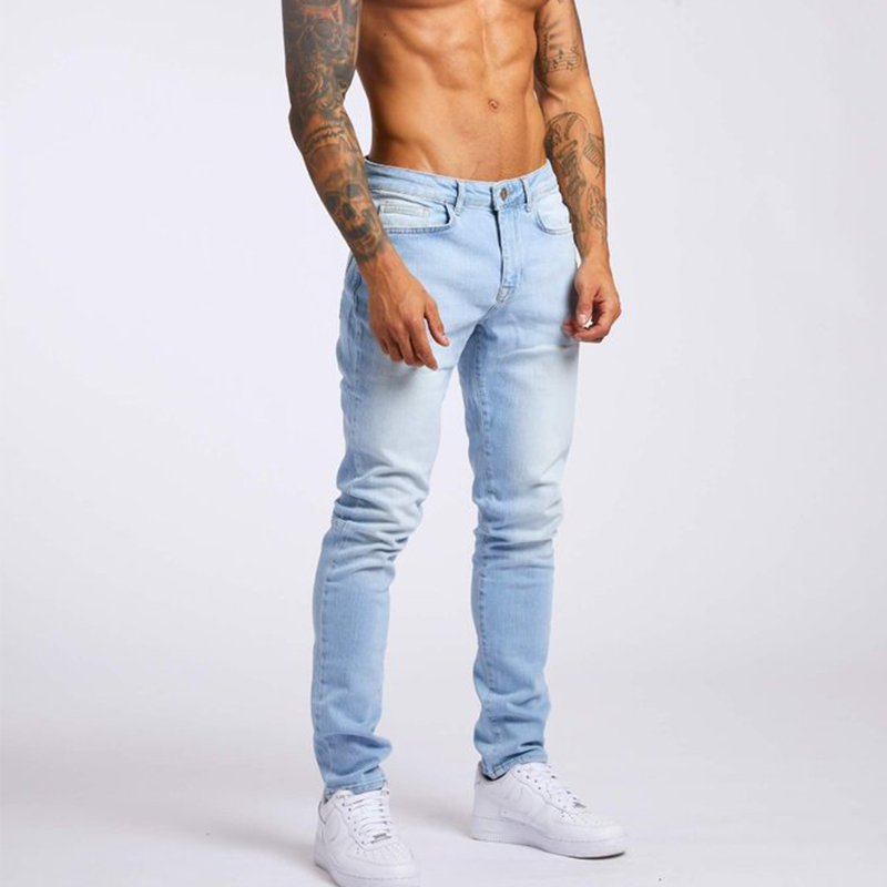 Vaqueros favoritos de los profesionales para hombre, muy elásticos - denim - transpirables