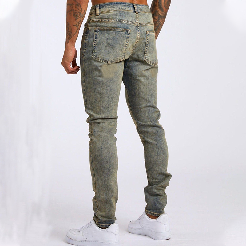Vaqueros favoritos de los profesionales para hombre, muy elásticos - denim - transpirables