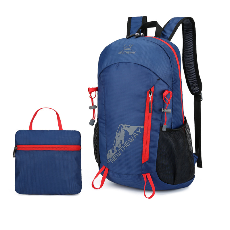 Mochila de senderismo plegable e impermeable - Mochila ligera y plegable para el día