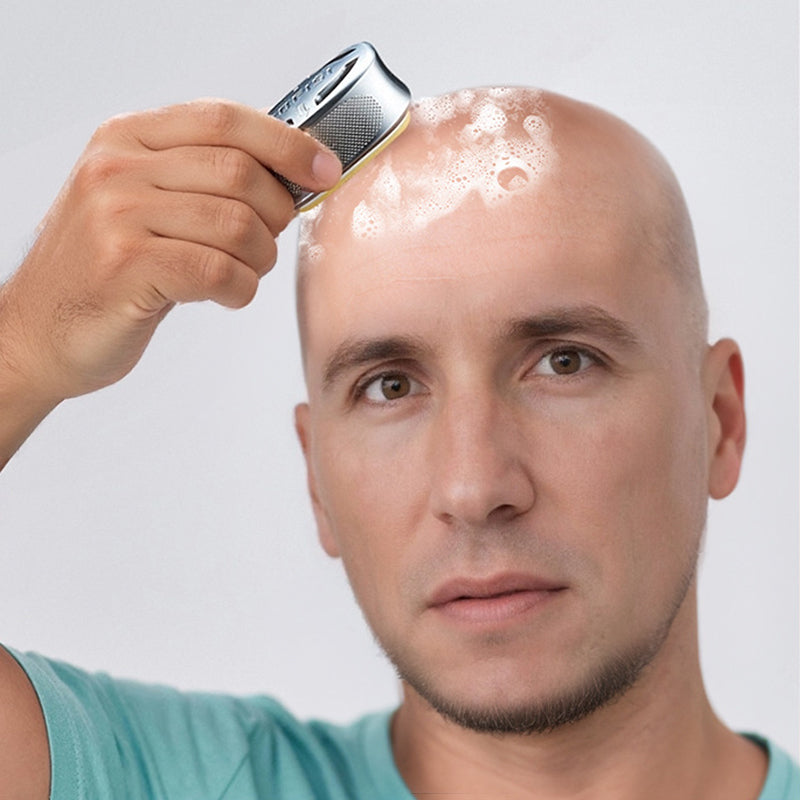 Herramienta manual de afeitado para cabezas calvas