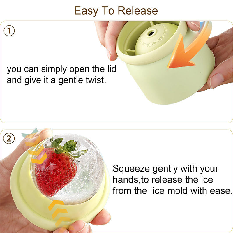 Free 6cm Silicone Ice Ball Mold