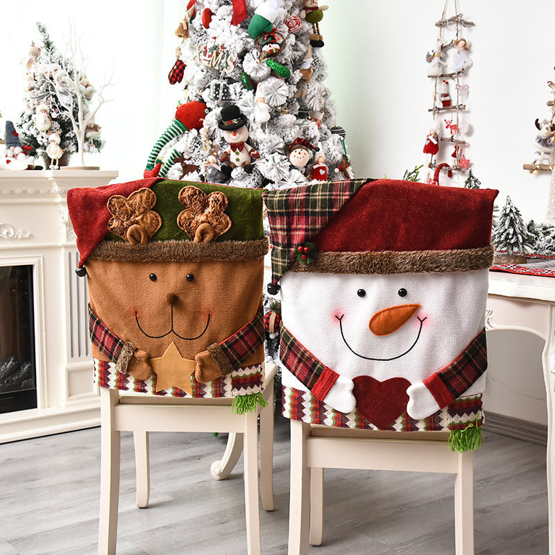 Nouveauté : housse de chaise sur le thème de Noël
