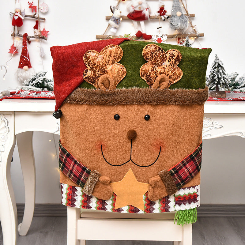 Nouveauté : housse de chaise sur le thème de Noël