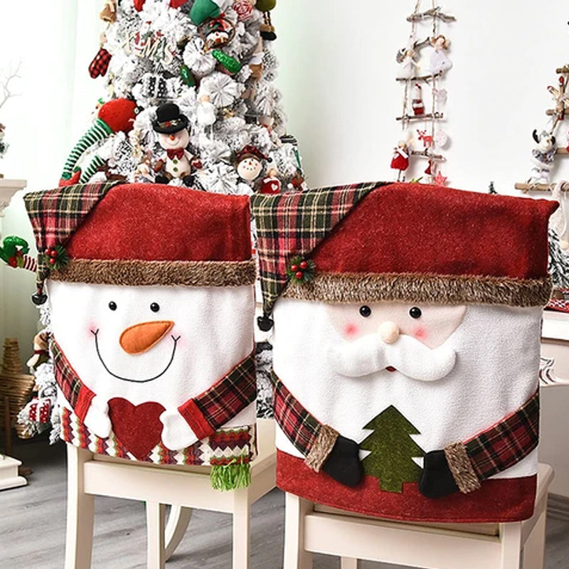 Nouveauté : housse de chaise sur le thème de Noël