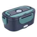 2026 - 2-en-1 boîte-repas chauffante électrique portable | 12 V pour voiture et 230 V pour la maison, double usage, acier inoxydable de 1,5 L, chauffage rapide de 60 W