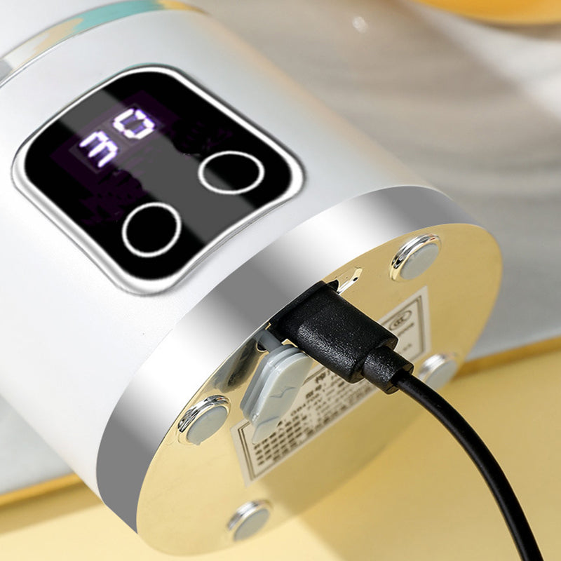 Frullatore-estrattore portatile digitale multimodalità con display LED intelligente, a prova di perdite, per viaggi e ufficio