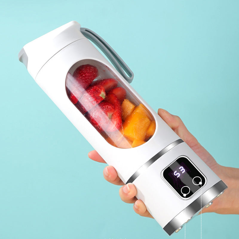 Frullatore-estrattore portatile digitale multimodalità con display LED intelligente, a prova di perdite, per viaggi e ufficio