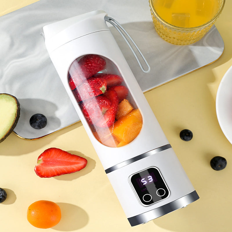 Frullatore-estrattore portatile digitale multimodalità con display LED intelligente, a prova di perdite, per viaggi e ufficio