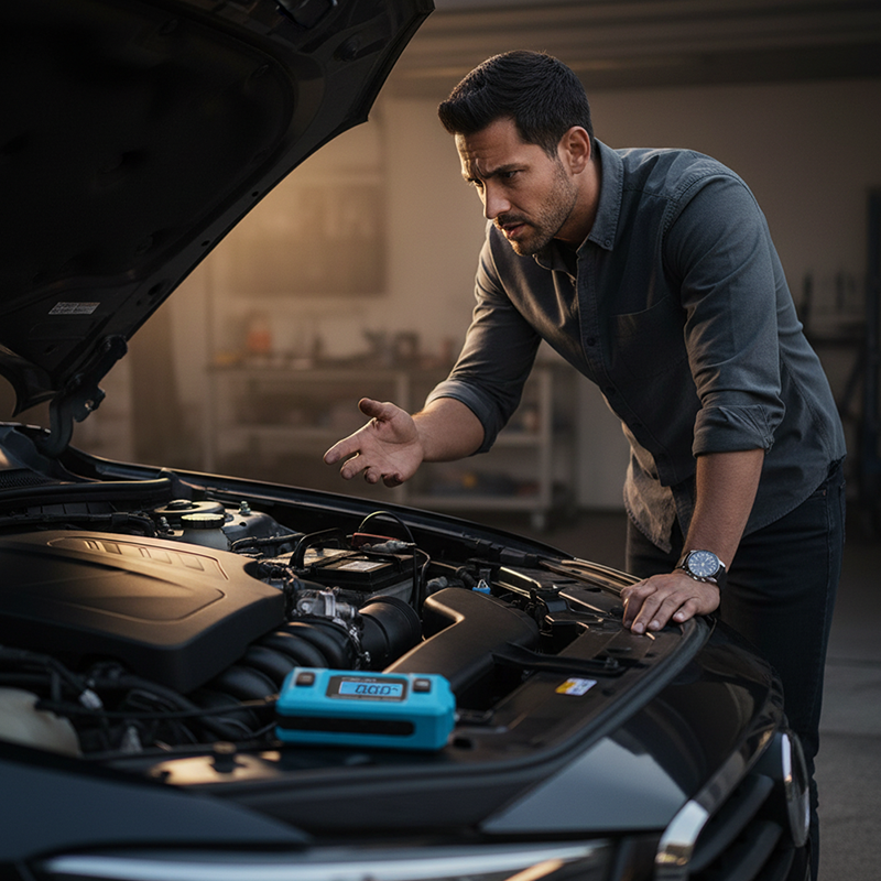 Tester di corrente per auto ¨C individua rapidamente le dispersioni elettriche ¨C plug & play, senza cablaggi né congetture