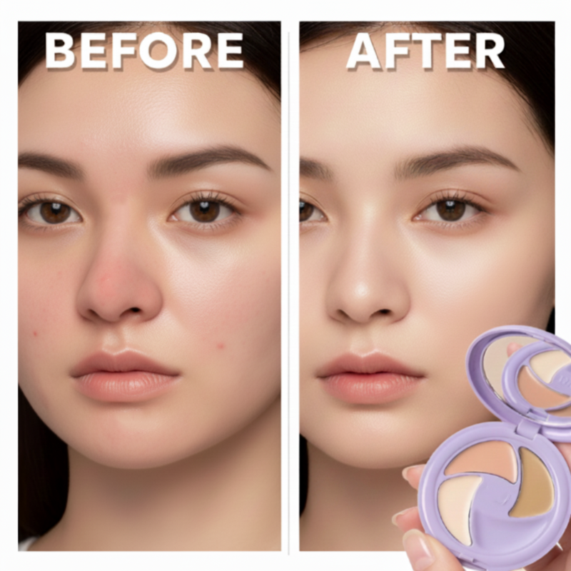 3-in-1 Color Correcting Concealer Palette