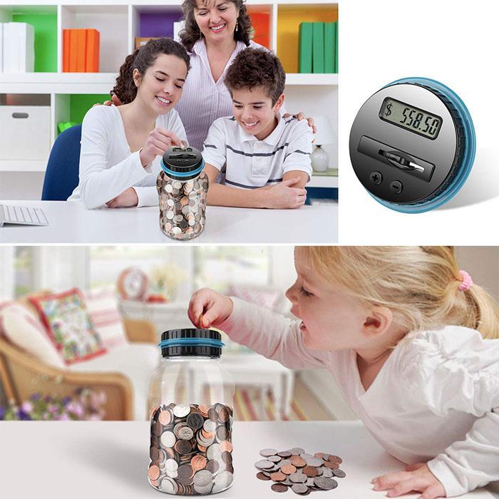 Hucha digital automática©\para contar dinero