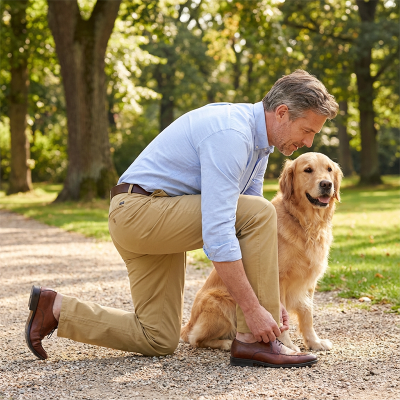 Pantalones informales de corte recto para hombre que realzan integralmente tu imagen personal