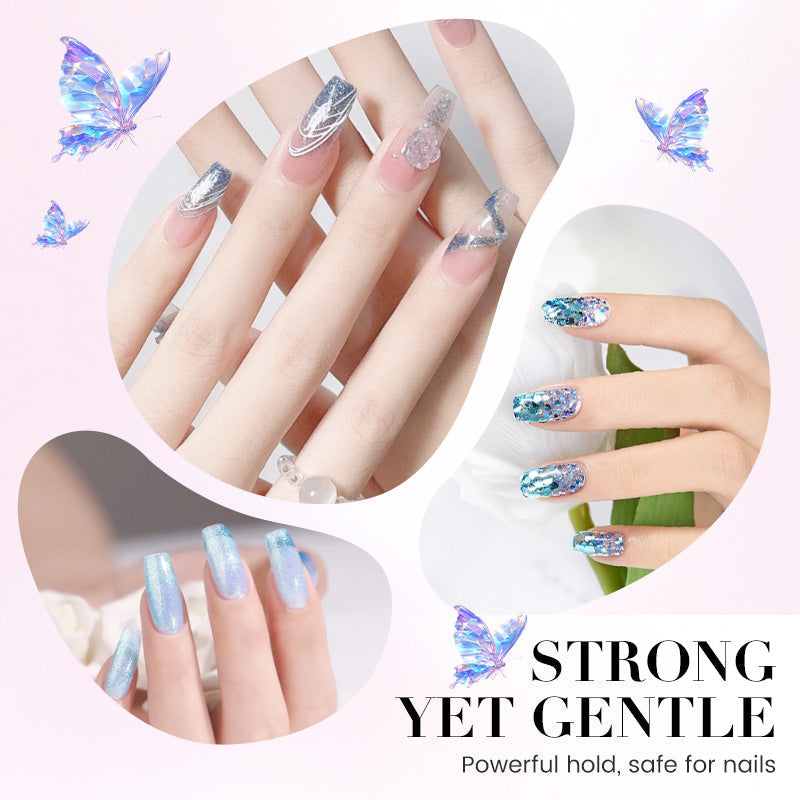 Free Nail Glue With Brush Applicator