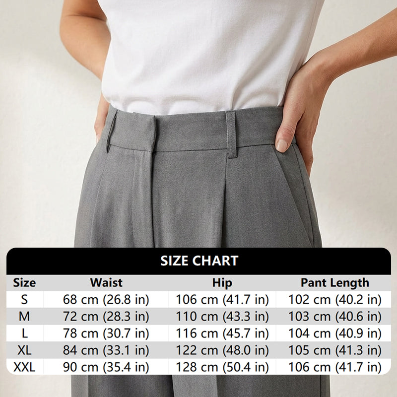 Damesbroek met hoge taille